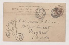 Letter, 27 December 1889