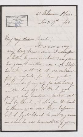 Letter, 17 January 1866