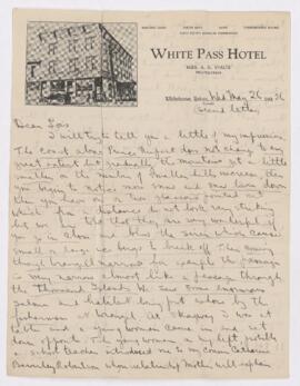 Letter, 26 May 1926