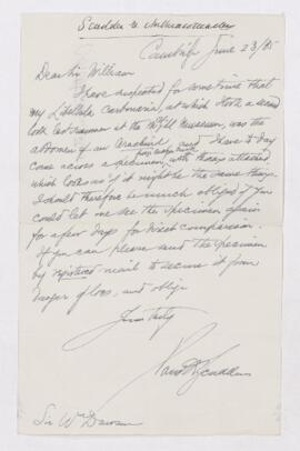 Letter, 23 June 1885