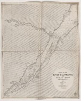 Chart of the River St. Lawrence from Bic Island to Quebec, Part II