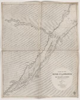 Chart of the River St. Lawrence from Bic Island to Quebec, Part II