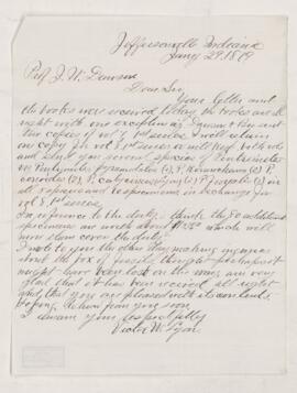 Letter, 29 January 1879