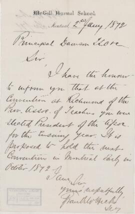 Letter, 2 January 1872