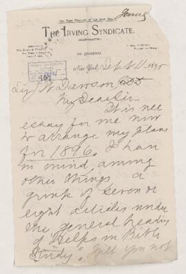 Letter, 11 September 1895