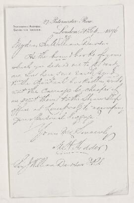 Letter, 21 September 1896