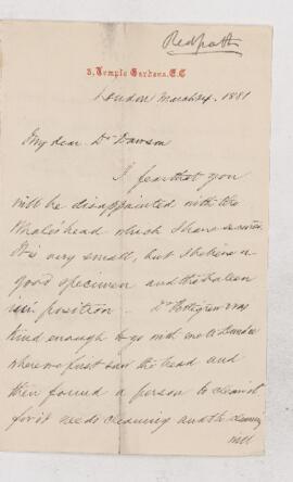 Letter, 24 March 1881