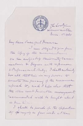 Letter, 10 March 1880