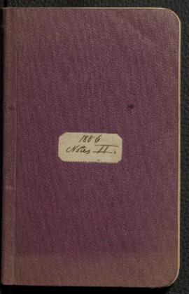 Notebook – 1886 Notes II