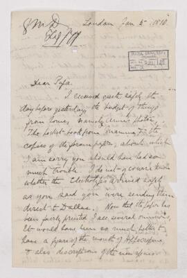 Letter, 5 January 1871