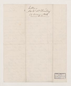 Letter, 19 May 1856