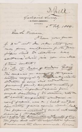 Letter, 6 February 1886