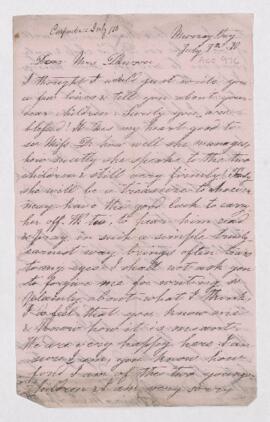 Letter, 7 July 1870