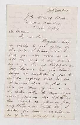 Letter, 31 March 1881