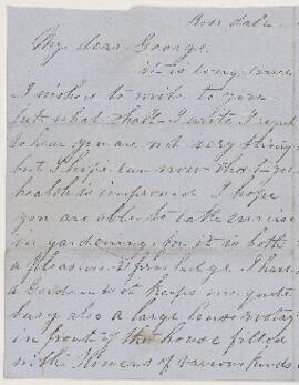 Letter, undated