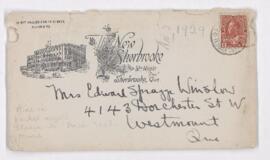 Letter, 3 November 1929