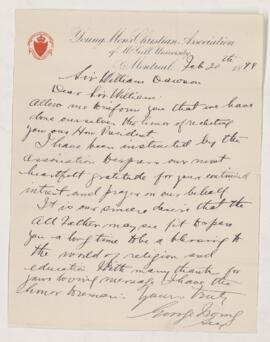 Letter, 20 February 1899