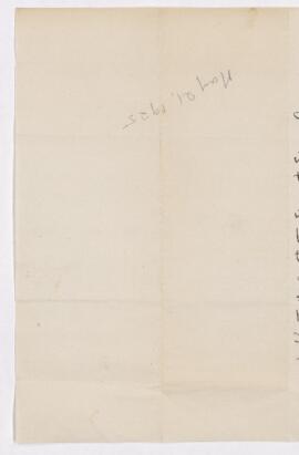 Letter, 21 May 1925