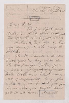 Letter, 4 August 1870