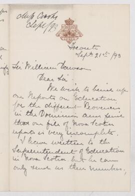 Letter, 21 September 1893