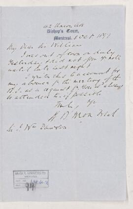 Letter, 8 October 1897