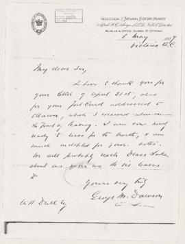 Copy of letter, 6 May 1887