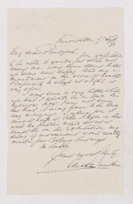 Letter, 17 September 1880