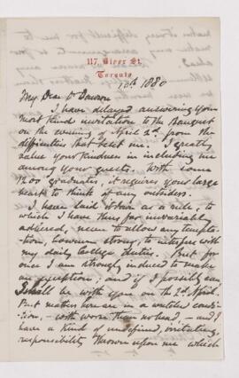 Letter, 10 March 1880