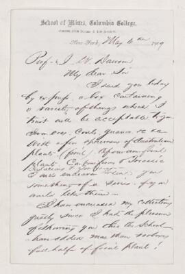 Letter, 6 May 1869