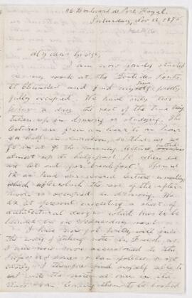 Letter, 13 November 1875