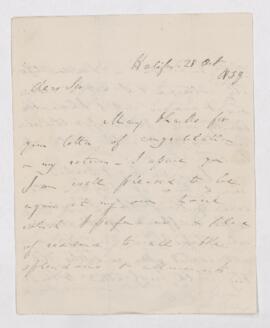 Letter, 28 October 1839