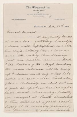 Letter, 22 March 1906