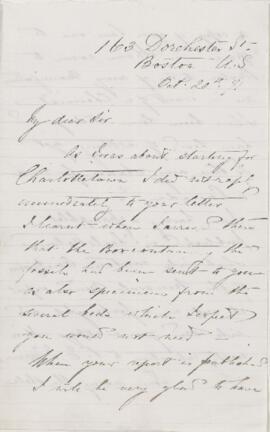 Letter, 20 October 1871