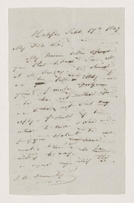 Letter, 17 September 1849