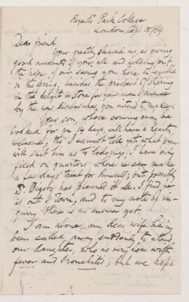 Letter, 15 September 1869