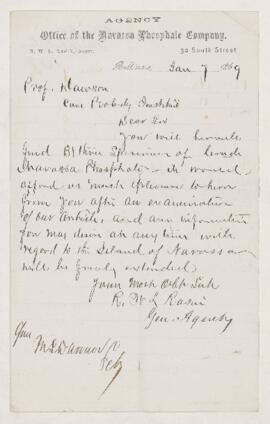 Letter, 7 January 1869