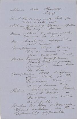 Letter, 4 July 1872