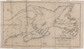 Map of the eastern portion of British North America