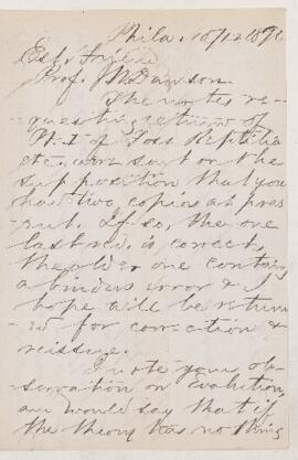 Letter, 12 October 1870