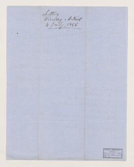 Letter, 4 July 1856
