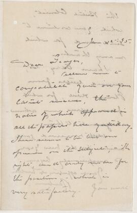 Letter, 12 January 1895