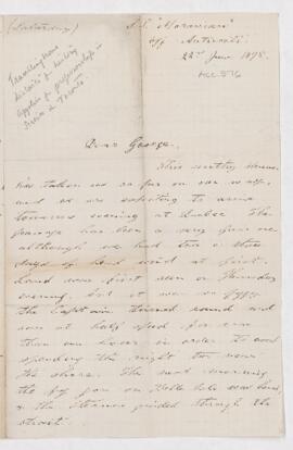 Letter, 22 June 1878