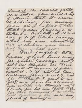 Letter, undated