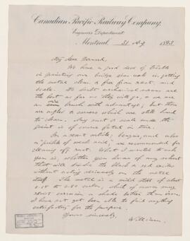 Letter, 31 August 1893