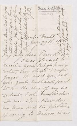 Letter, 29 July 1880