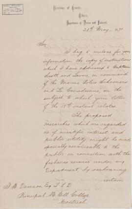 Letter, 20 May 1871