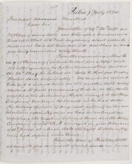 Letter, 7 July 1874