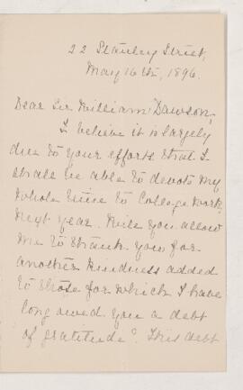 Letter, 16 May 1896