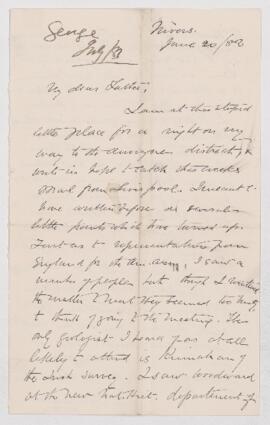 Letter, 20 June 1882