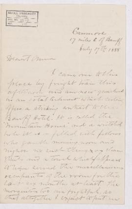 Letter, 17 July 1888